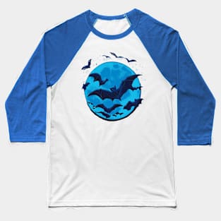 Blue moon bat Baseball T-Shirt